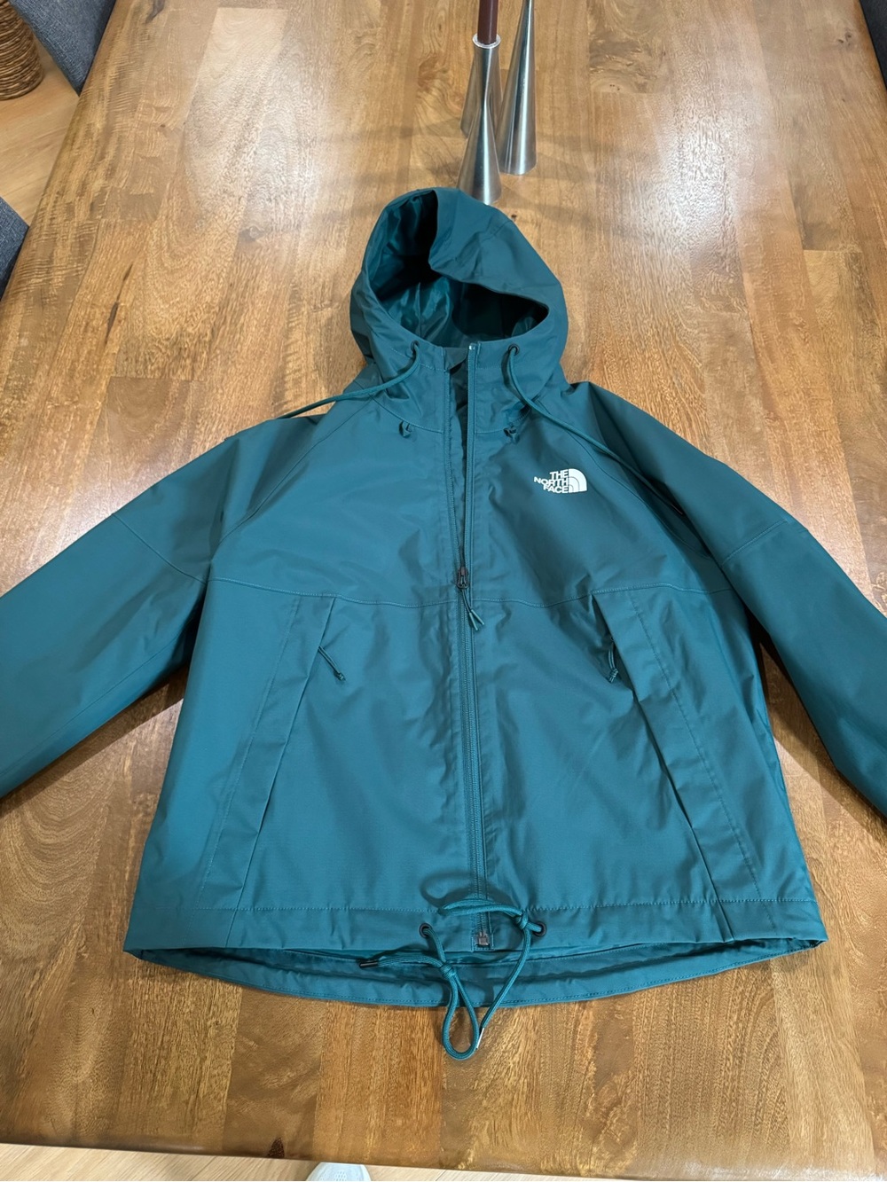 The North Face Anatora Rain Jacket - Deep Nori - Picture 8 of 14